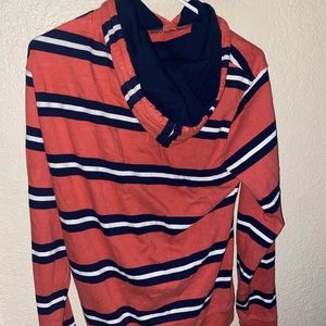 Old navy striped hood. Size medium.